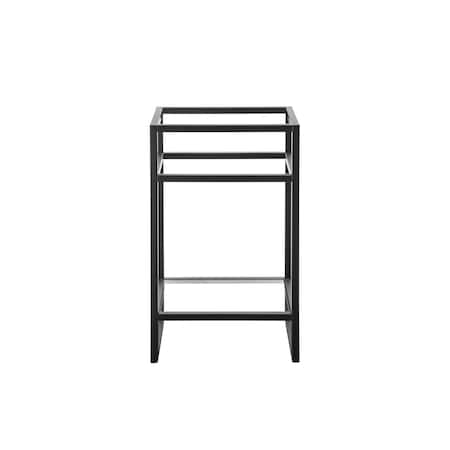 James Martin Vanities Boston 20in Single Console, Matte Black C105-V20-MBK